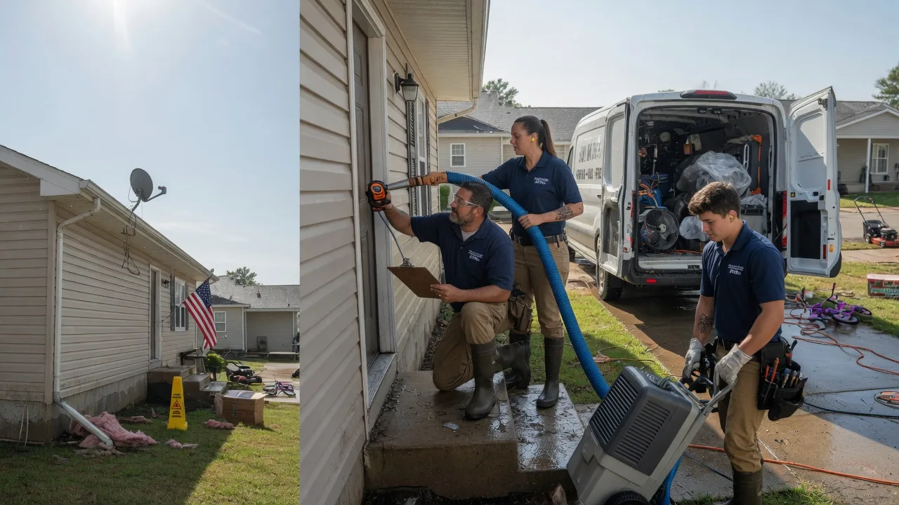 Ceiling Water Damage Restoration in Greenwood, DE near me